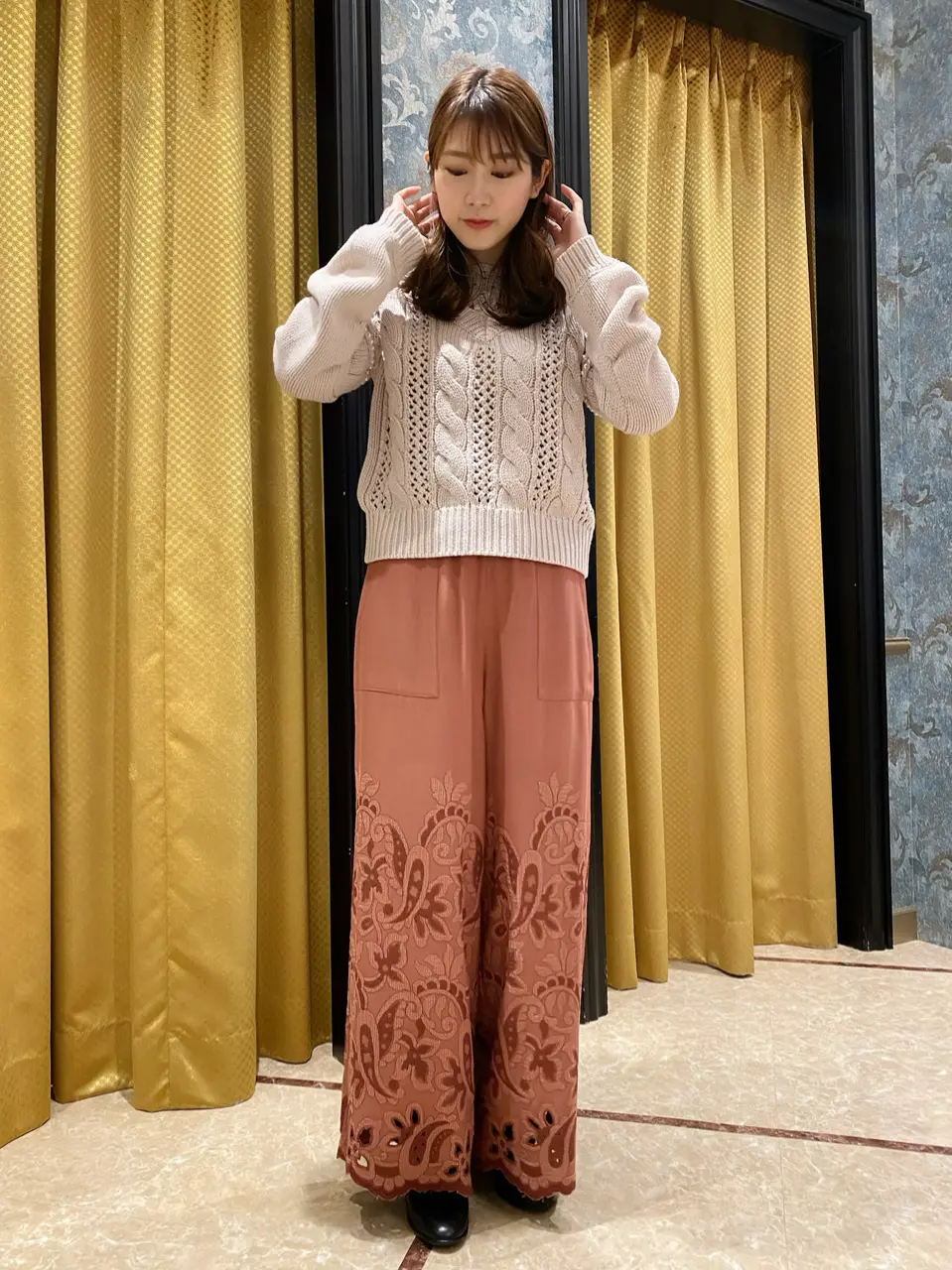 GRACE CONTINENTAL The Banquet Aya. コーディネート画像