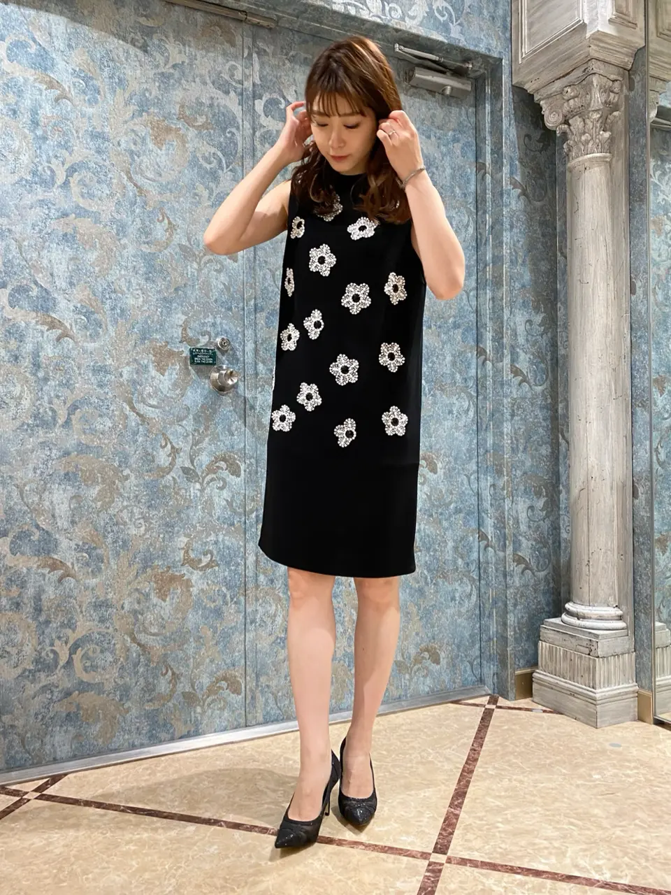 GRACE CONTINENTAL The Banquet Aya. コーディネート画像