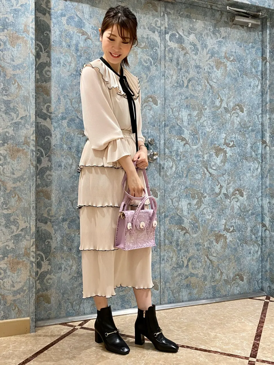 GRACE CONTINENTAL The Banquet Aya. コーディネート画像