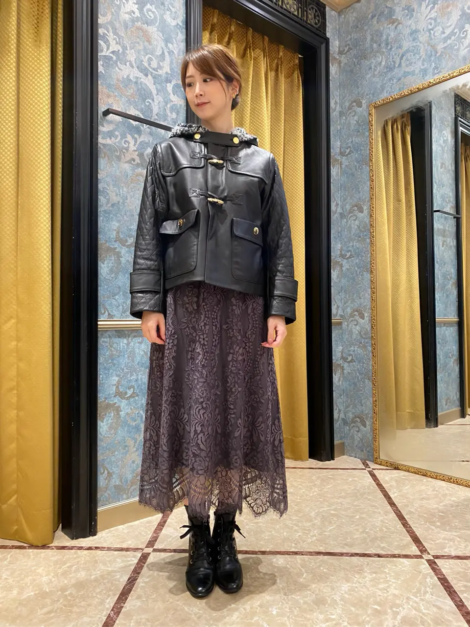 GRACE CONTINENTAL The Banquet Aya. コーディネート画像