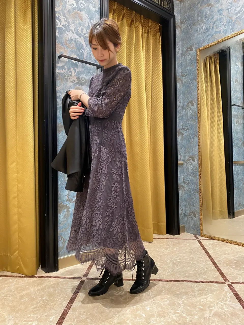 GRACE CONTINENTAL The Banquet Aya. コーディネート画像