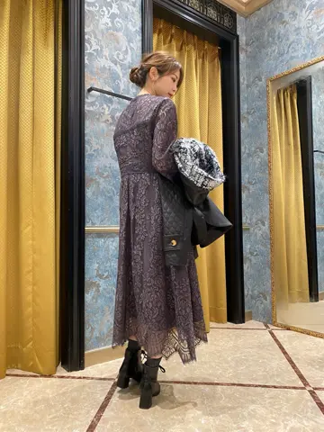 GRACE CONTINENTAL The Banquet Aya. コーディネート画像