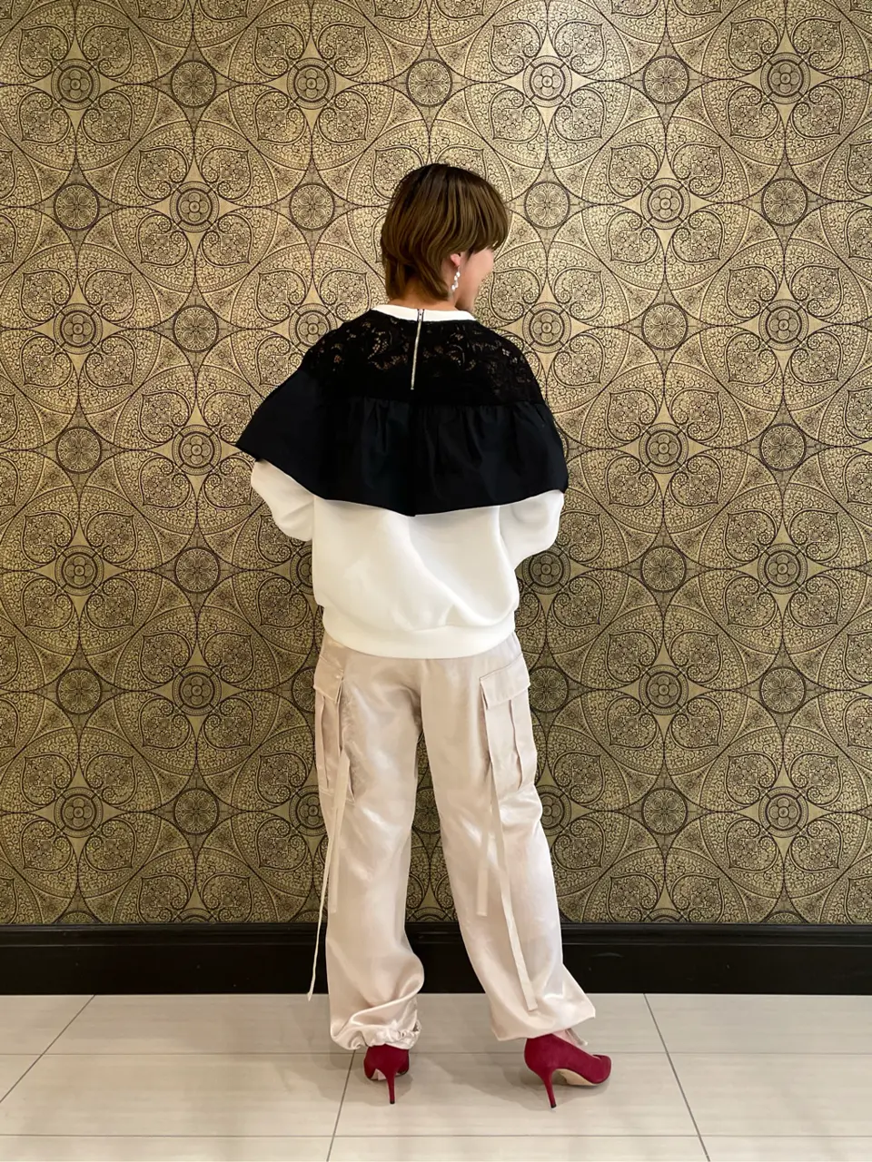 GRACE CONTINENTAL The Banquet 平岩　みなみ コーディネート画像