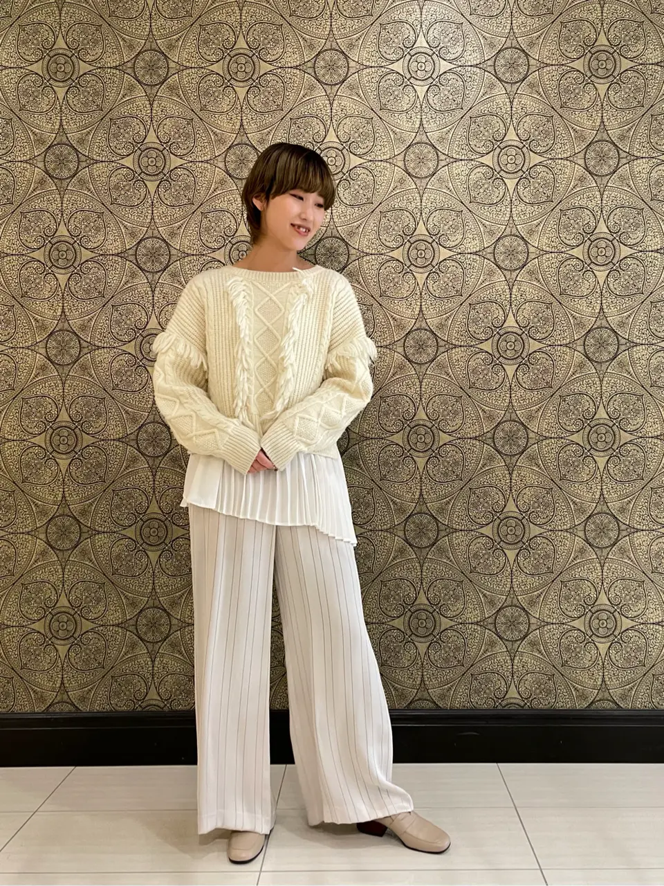 GRACE CONTINENTAL The Banquet 平岩　みなみ コーディネート画像