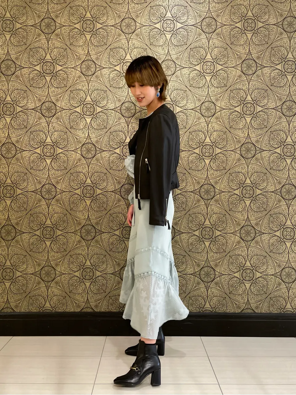 GRACE CONTINENTAL The Banquet 平岩　みなみ コーディネート画像