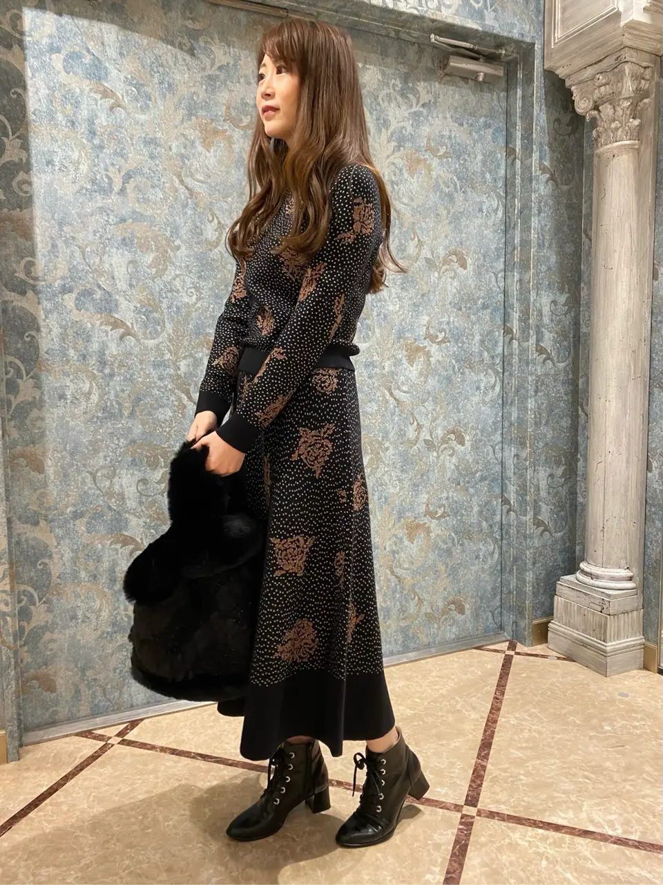 GRACE CONTINENTAL The Banquet Aya. コーディネート画像