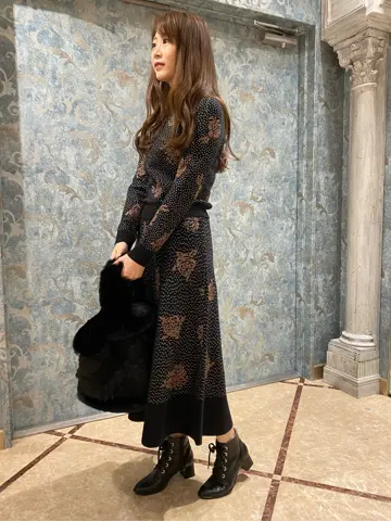 GRACE CONTINENTAL The Banquet Aya. コーディネート画像