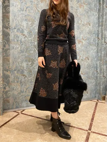 GRACE CONTINENTAL The Banquet Aya. コーディネート画像