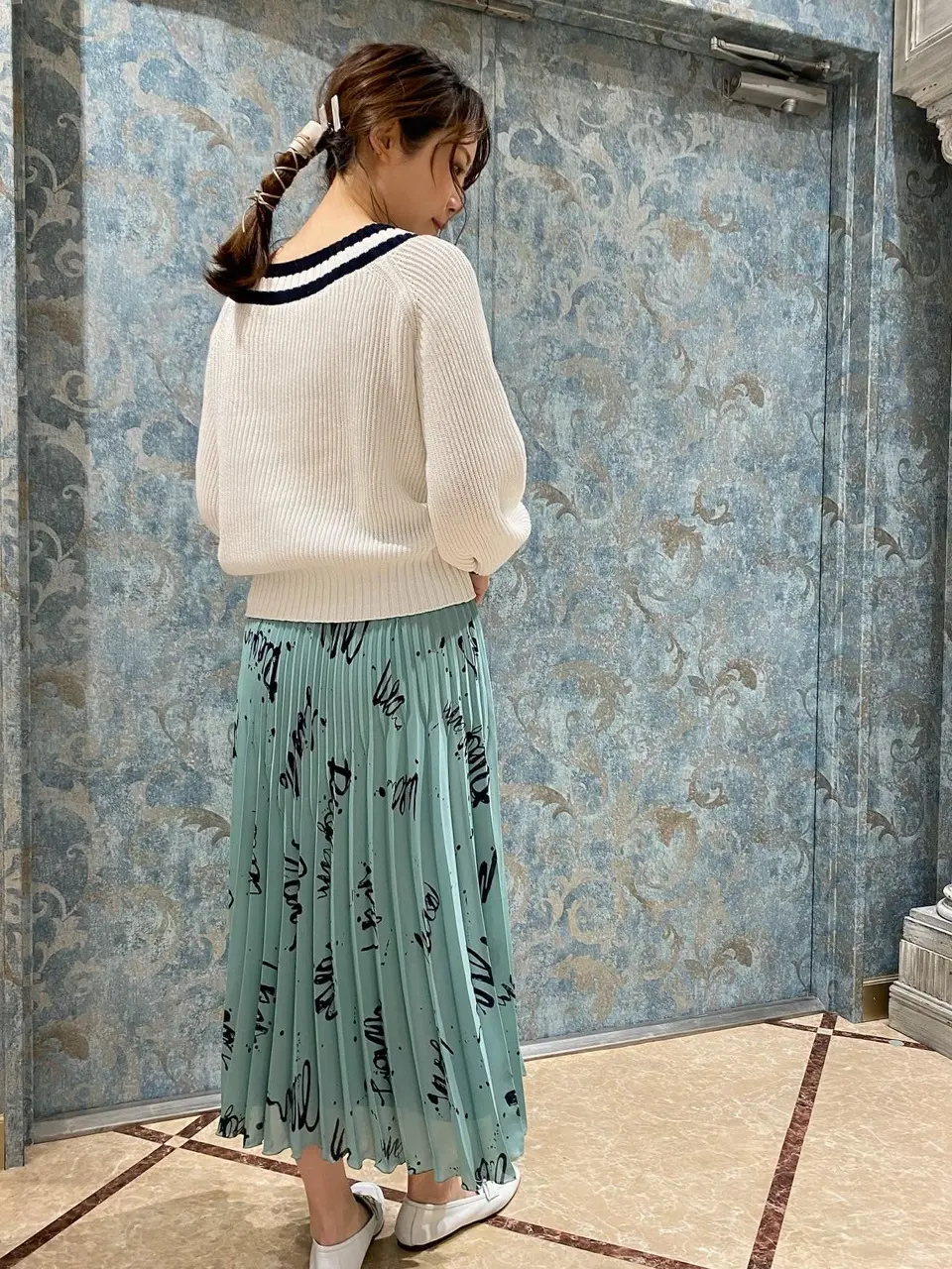 GRACE CONTINENTAL The Banquet Aya. コーディネート画像