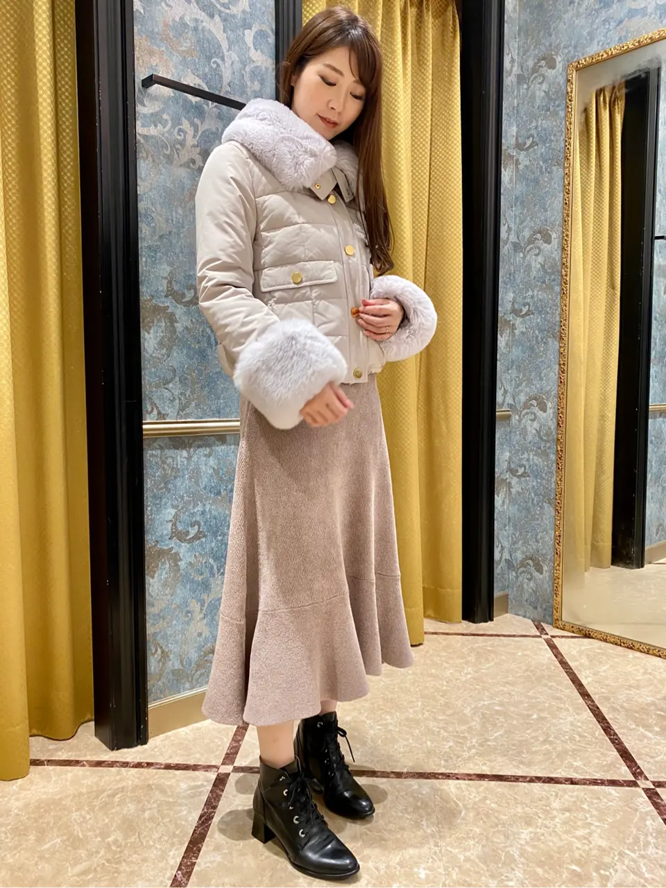 GRACE CONTINENTAL The Banquet Aya. コーディネート画像