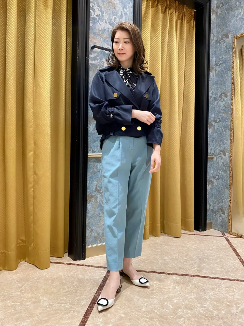 GRACE CONTINENTAL The Banquet Aya. コーディネート画像