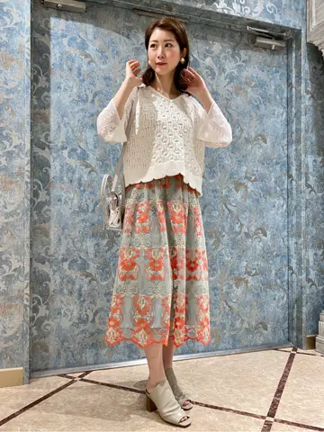 GRACE CONTINENTAL The Banquet Aya. コーディネート画像