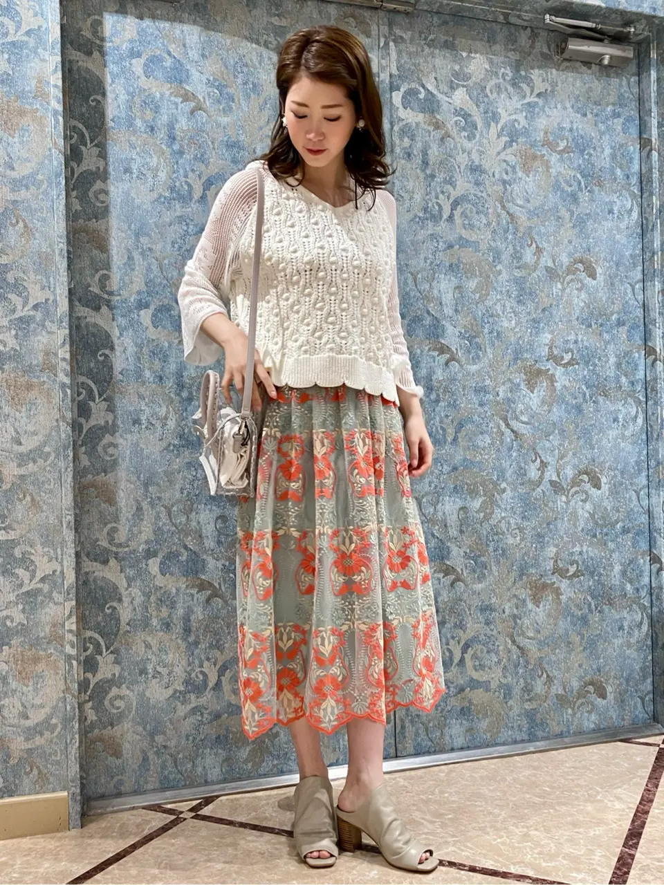 GRACE CONTINENTAL The Banquet Aya. コーディネート画像