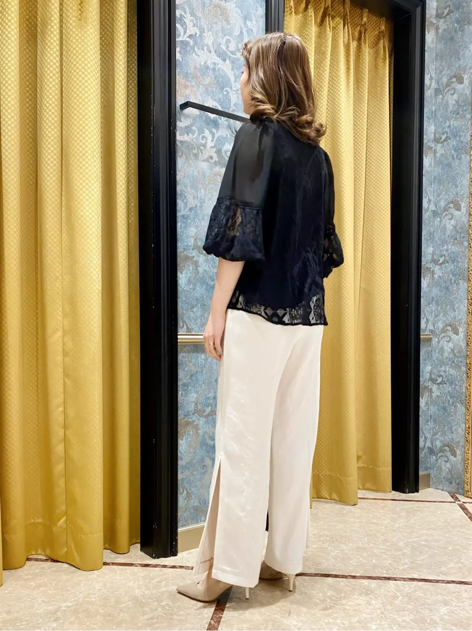 GRACE CONTINENTAL The Banquet Aya. コーディネート画像