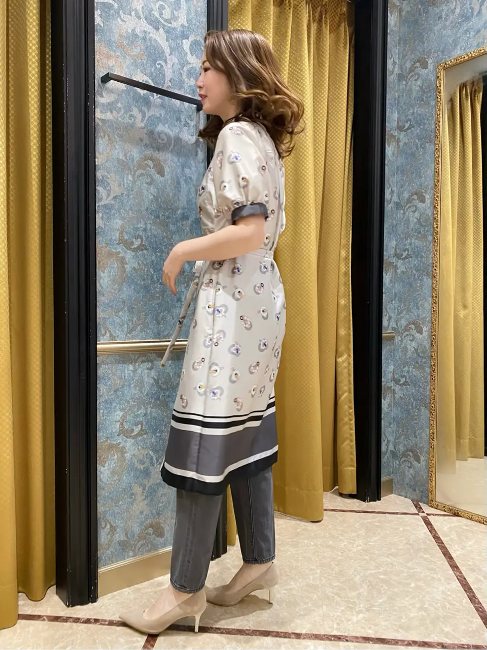 GRACE CONTINENTAL The Banquet Aya. コーディネート画像