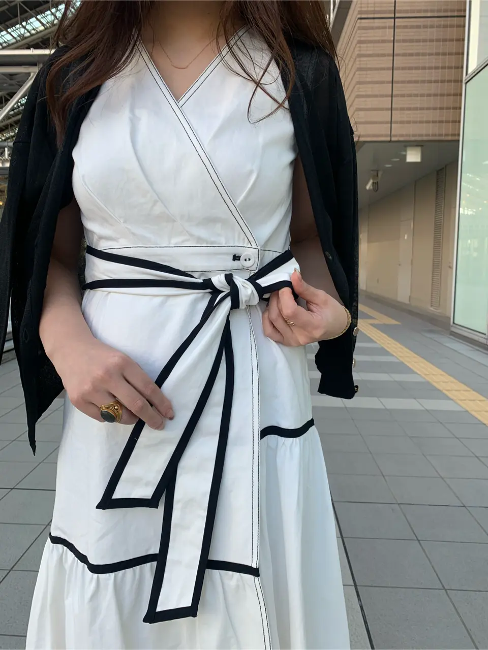 GRACE CONTINENTAL The Banquet 日笠　雅 コーディネート画像