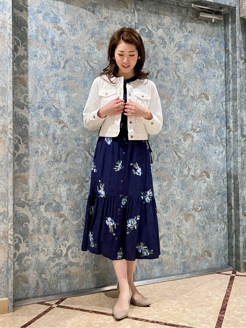 GRACE CONTINENTAL The Banquet Aya. コーディネート画像