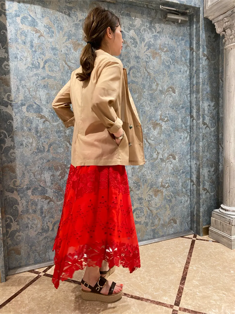 GRACE CONTINENTAL The Banquet 泉　智子 コーディネート画像