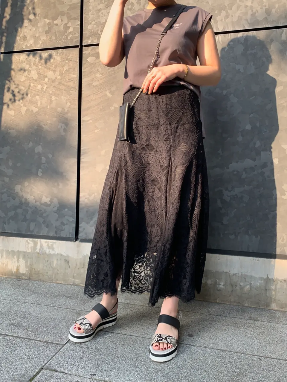 GRACE CONTINENTAL The Banquet 日笠　雅 コーディネート画像