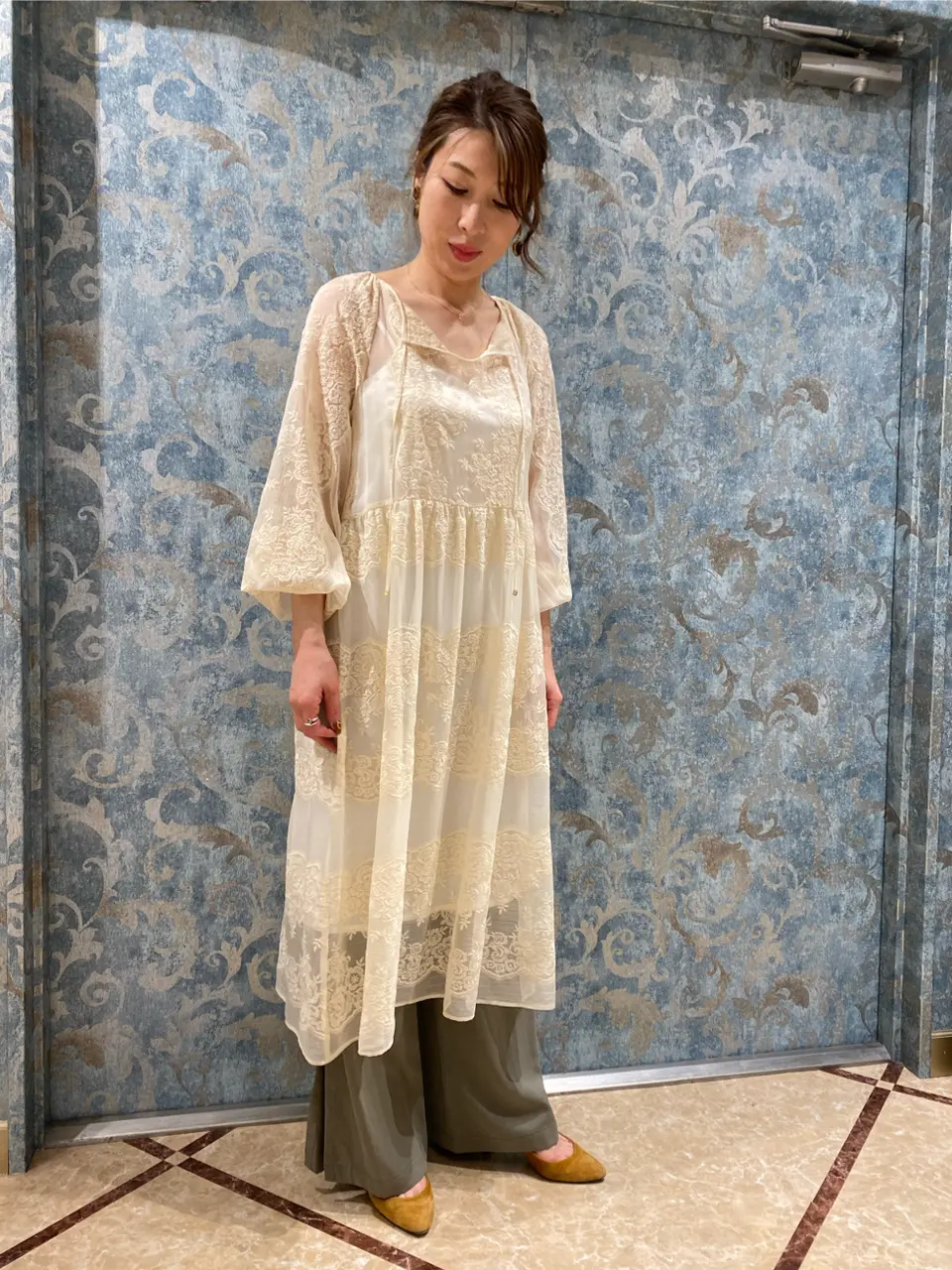 GRACE CONTINENTAL The Banquet 泉　智子 コーディネート画像