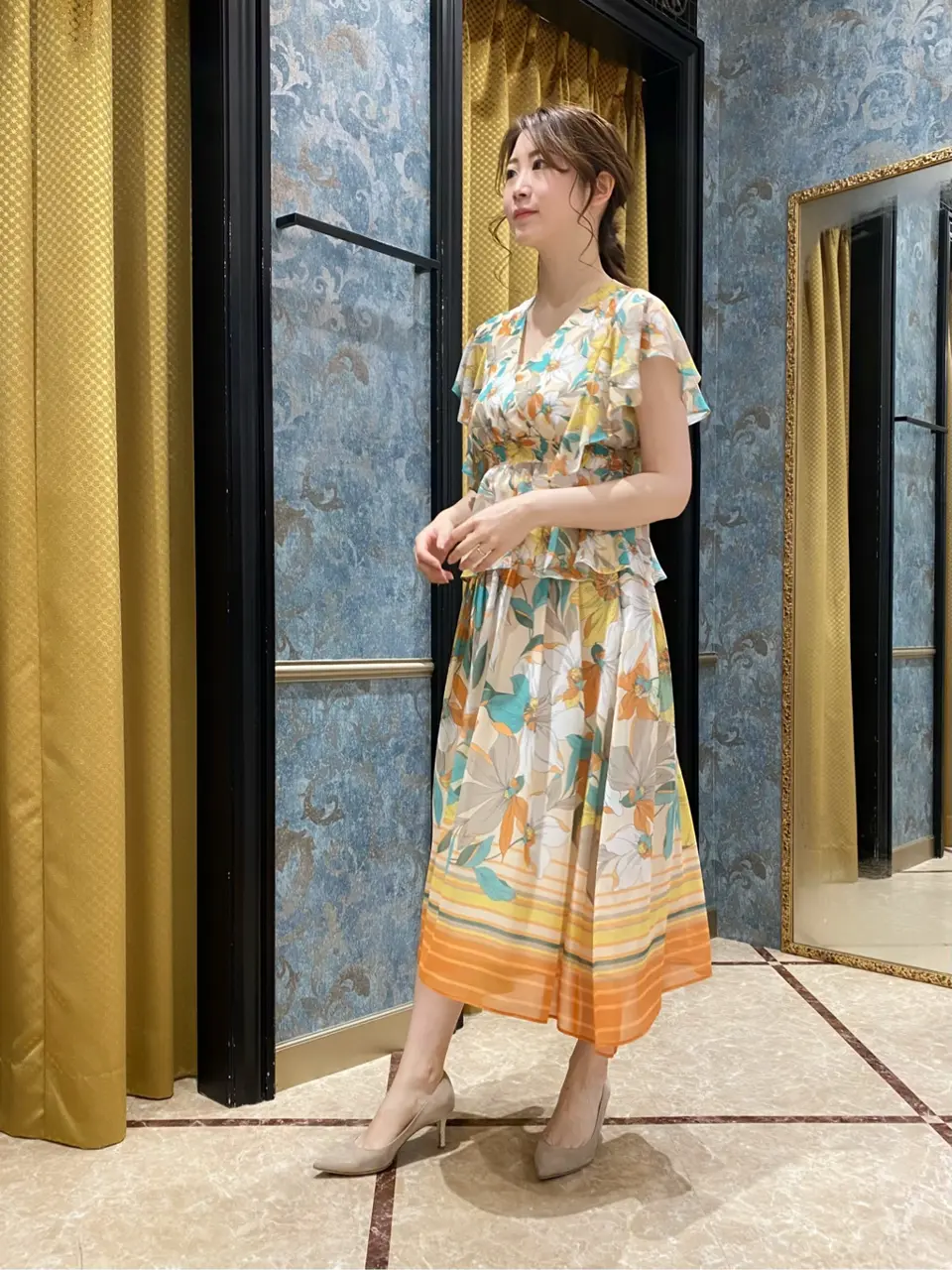 GRACE CONTINENTAL The Banquet Aya. コーディネート画像