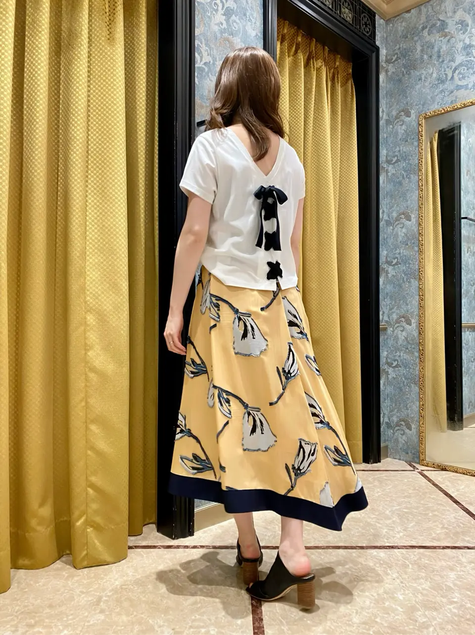 GRACE CONTINENTAL The Banquet Aya. コーディネート画像