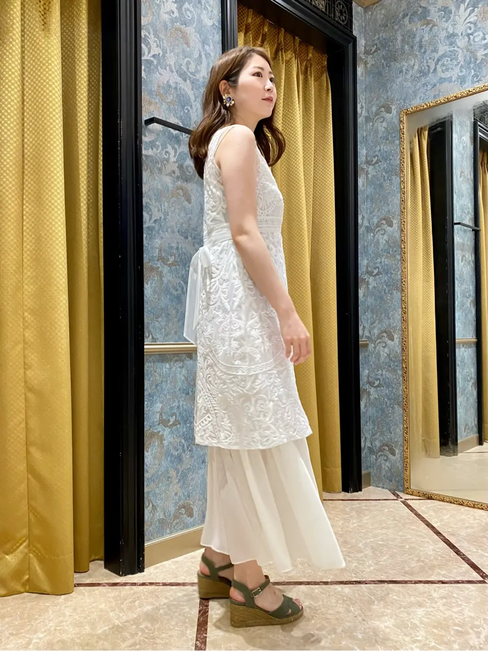 GRACE CONTINENTAL The Banquet Aya. コーディネート画像