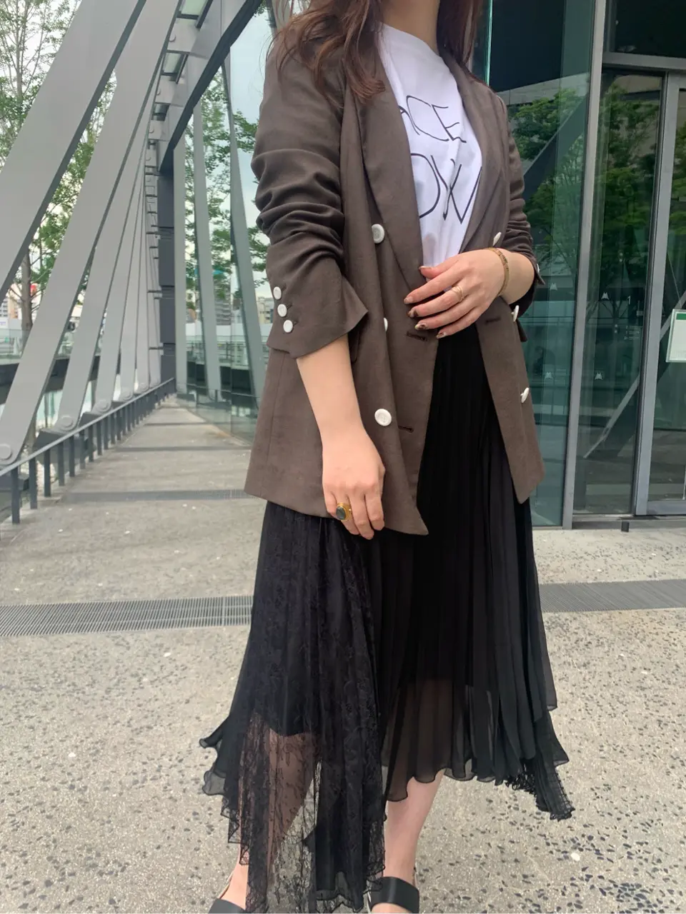 GRACE CONTINENTAL The Banquet 日笠　雅 コーディネート画像