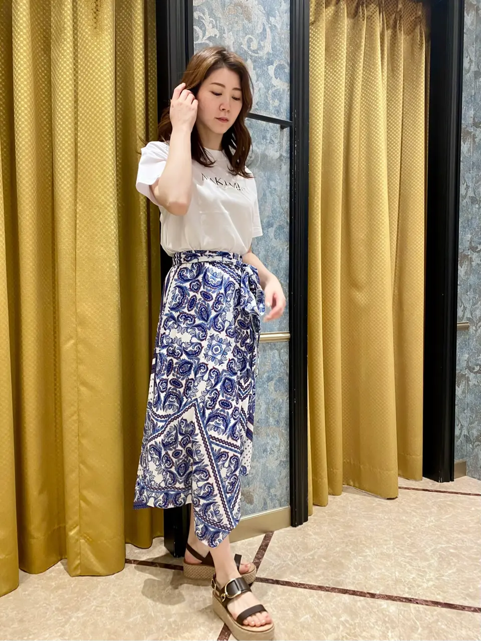 GRACE CONTINENTAL The Banquet Aya. コーディネート画像