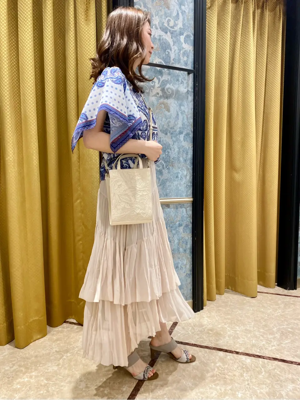 GRACE CONTINENTAL The Banquet Aya. コーディネート画像