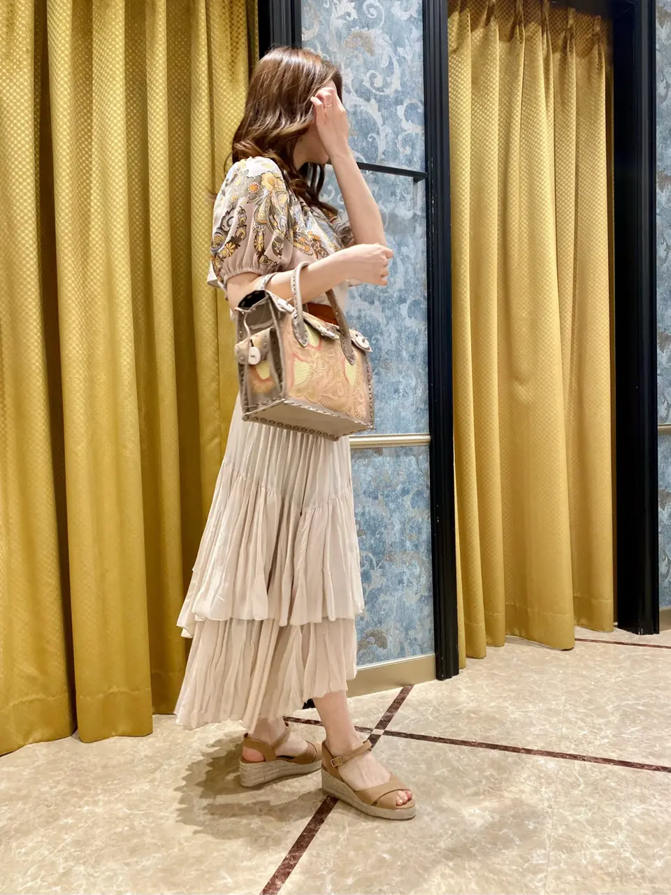 GRACE CONTINENTAL The Banquet Aya. コーディネート画像