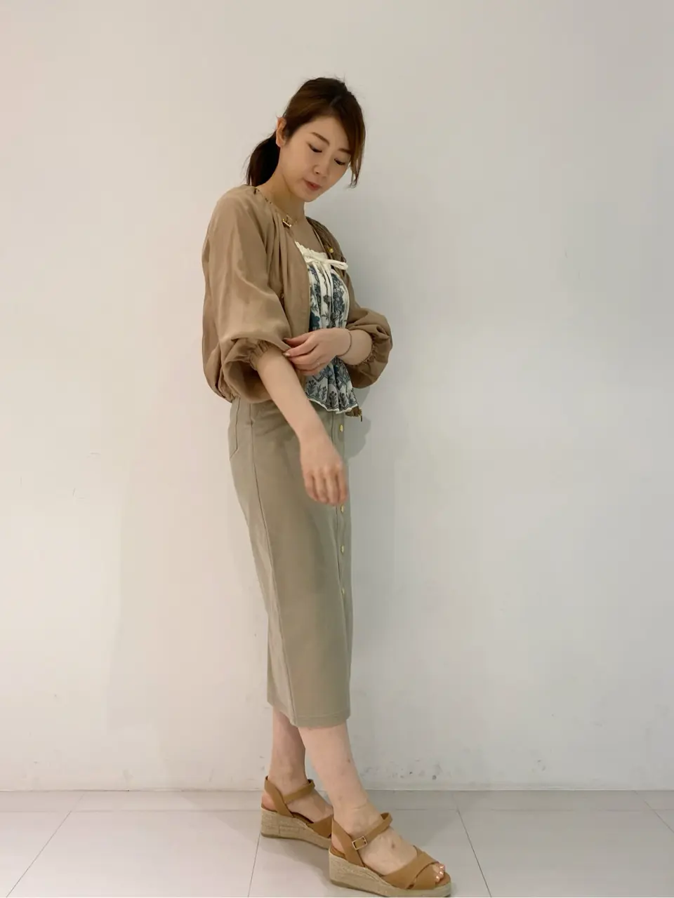 GRACE CONTINENTAL The Banquet Aya. コーディネート画像