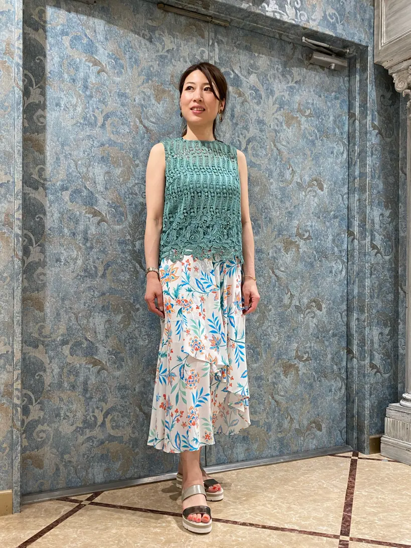 GRACE CONTINENTAL The Banquet 泉　智子 コーディネート画像