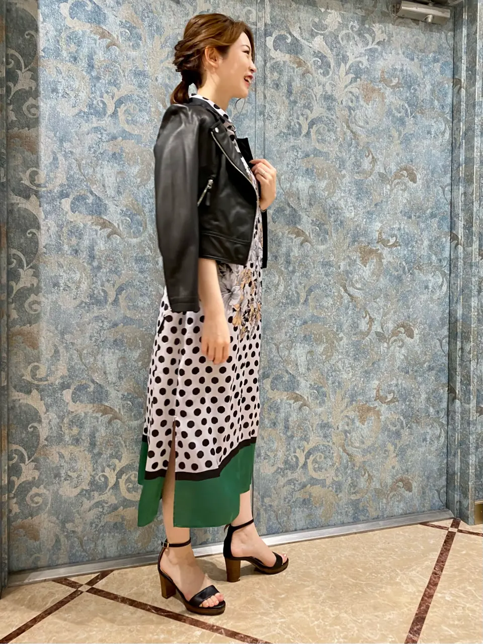 GRACE CONTINENTAL The Banquet Aya. コーディネート画像