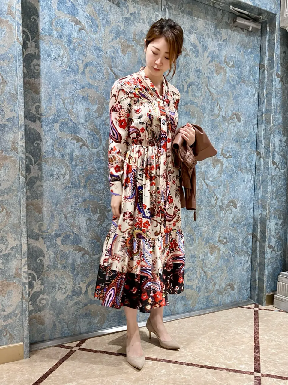 GRACE CONTINENTAL The Banquet Aya. コーディネート画像