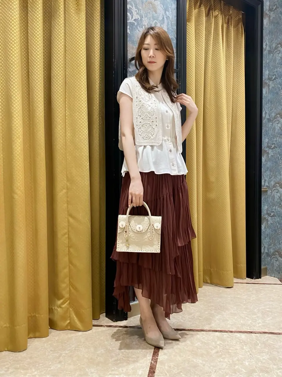 GRACE CONTINENTAL The Banquet Aya. コーディネート画像