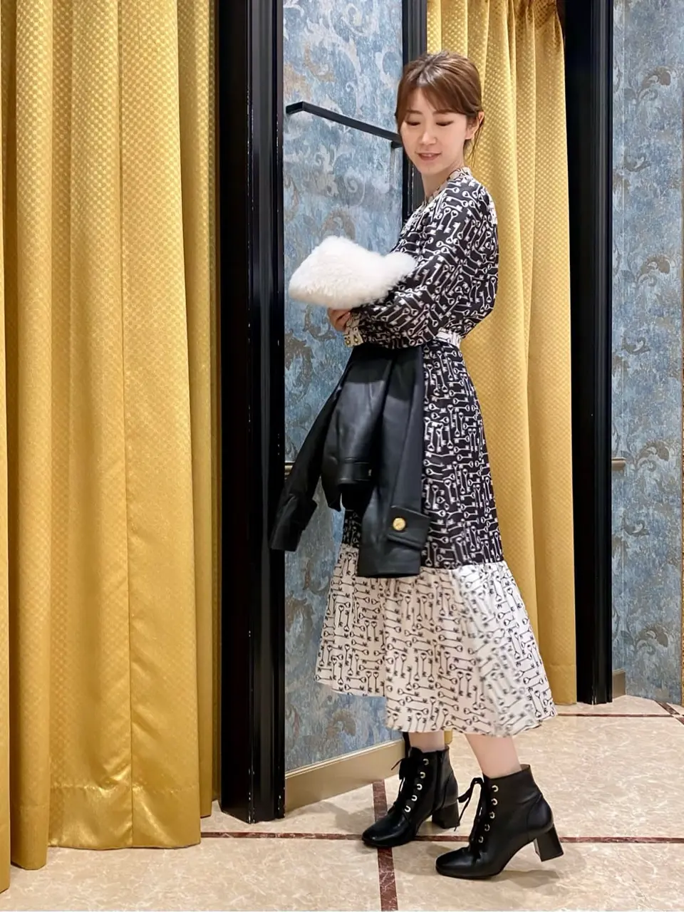 GRACE CONTINENTAL The Banquet Aya. コーディネート画像