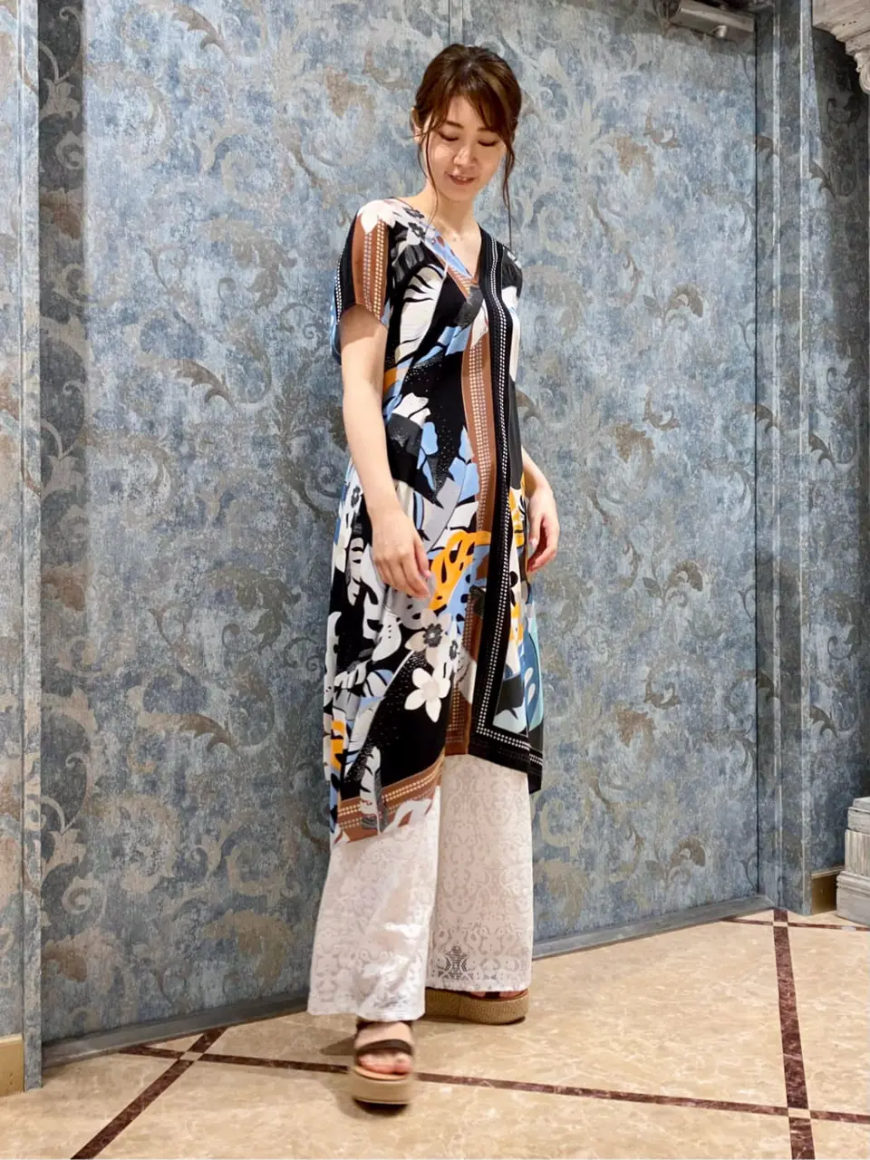 GRACE CONTINENTAL The Banquet Aya. コーディネート画像