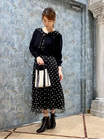 GRACE CONTINENTAL The Banquet Aya. コーディネート画像