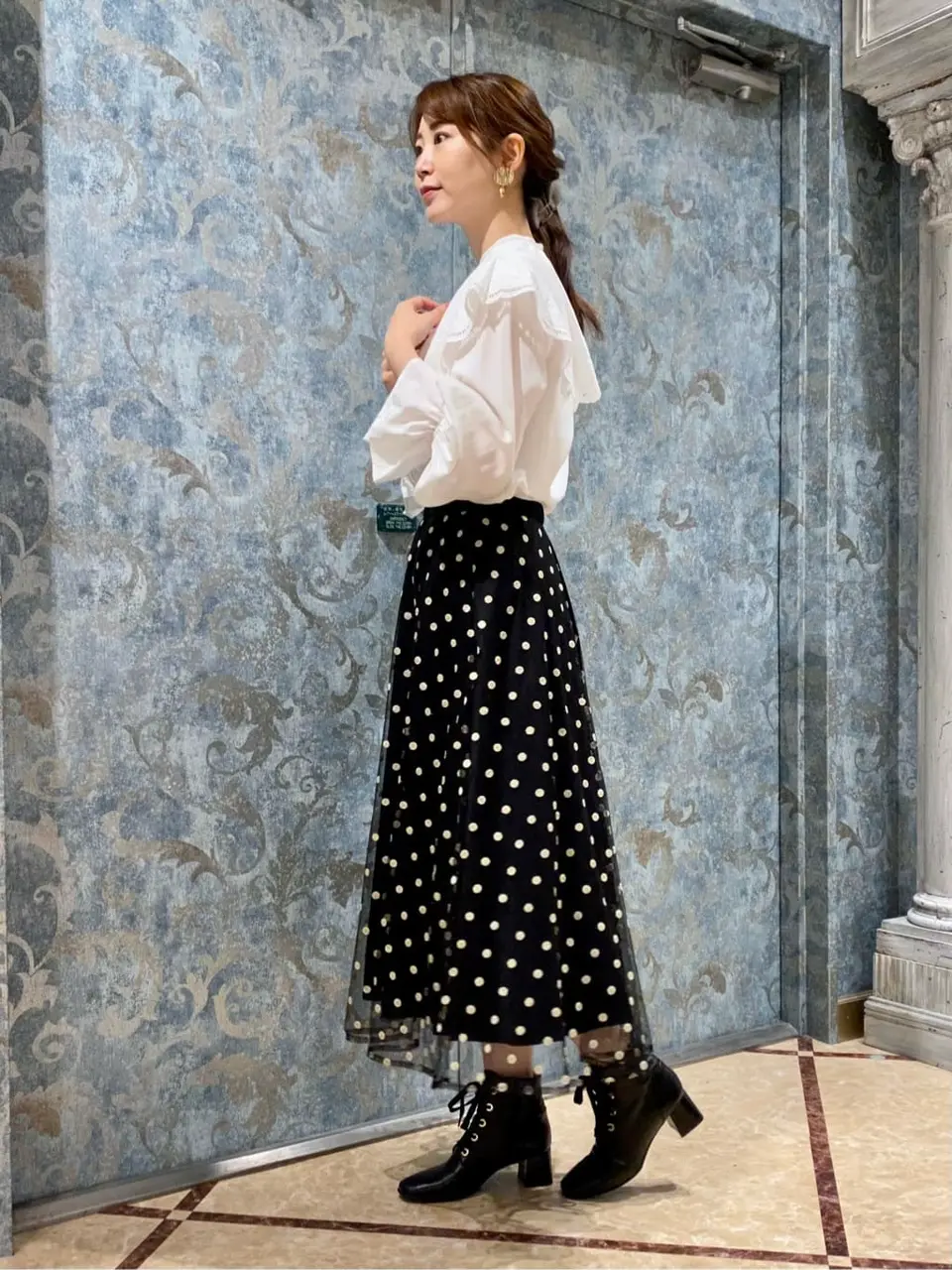 GRACE CONTINENTAL The Banquet Aya. コーディネート画像