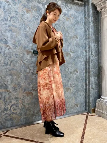 GRACE CONTINENTAL The Banquet Aya. コーディネート画像