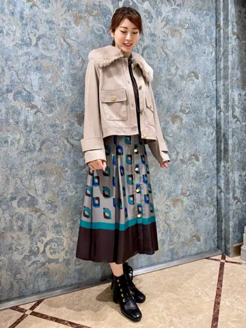 GRACE CONTINENTAL The Banquet Aya. コーディネート画像