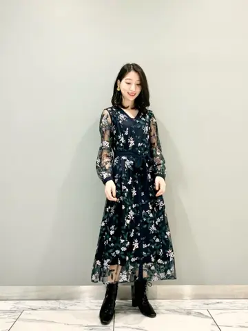 GRACE CONTINENTAL The Banquet eri コーディネート画像