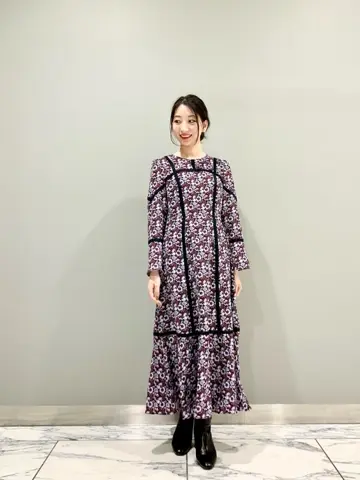 GRACE CONTINENTAL The Banquet eri コーディネート画像