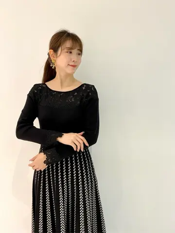 GRACE CONTINENTAL The Banquet Aya. コーディネート画像