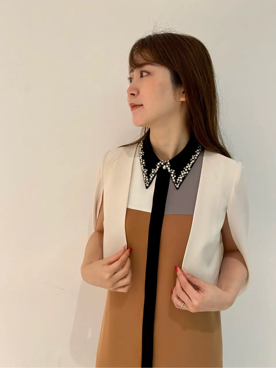 GRACE CONTINENTAL The Banquet Aya. コーディネート画像