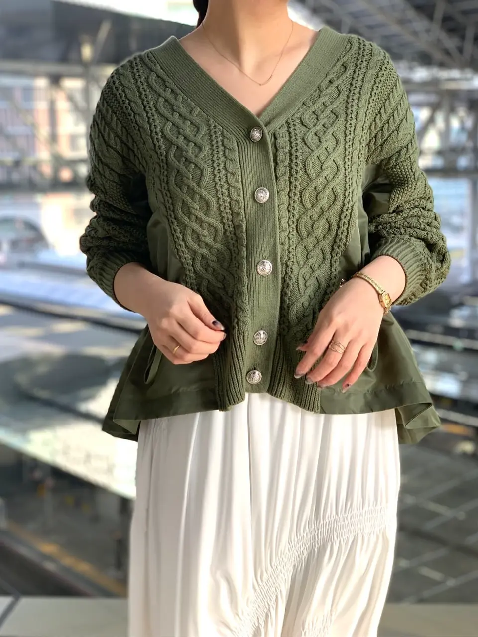 GRACE CONTINENTAL The Banquet 日笠　雅 コーディネート画像