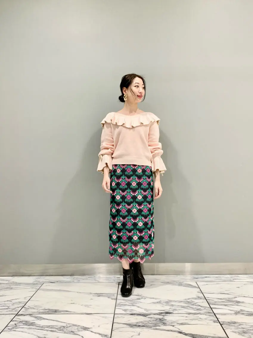 GRACE CONTINENTAL The Banquet eri コーディネート画像