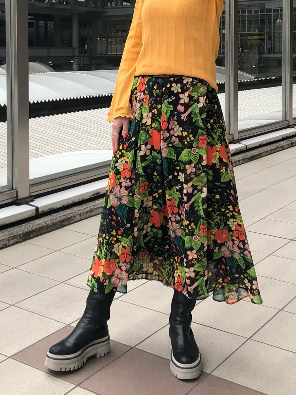 GRACE CONTINENTAL The Banquet 尾田亜沙美 コーディネート画像