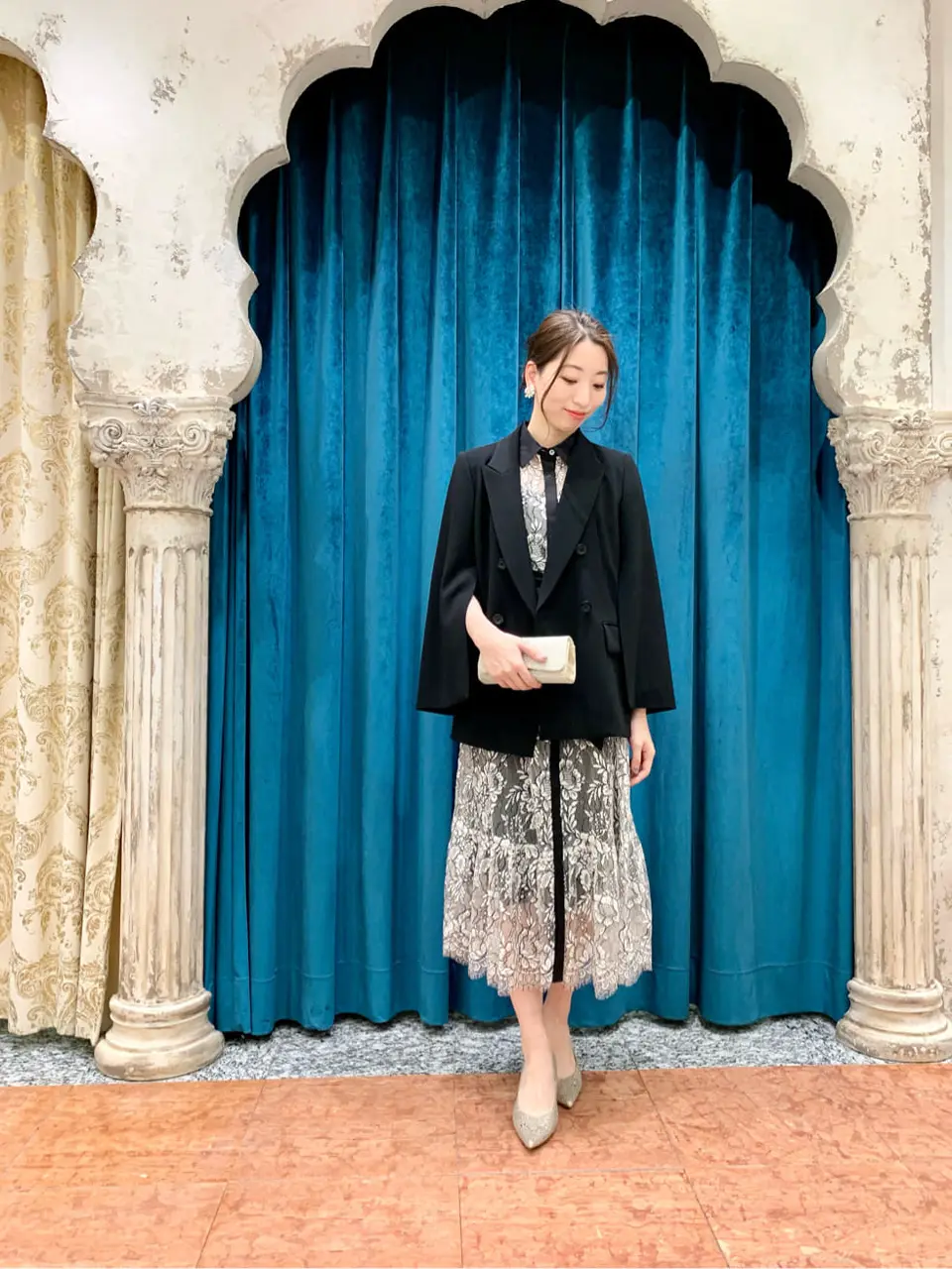 GRACE CONTINENTAL The Banquet eri コーディネート画像